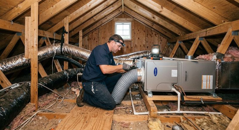 Attic Heating Installation in Columbus, OH