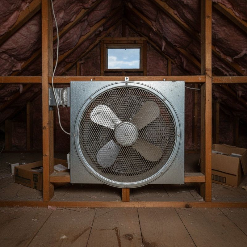 Attic Turbine Installation in Orem, UT