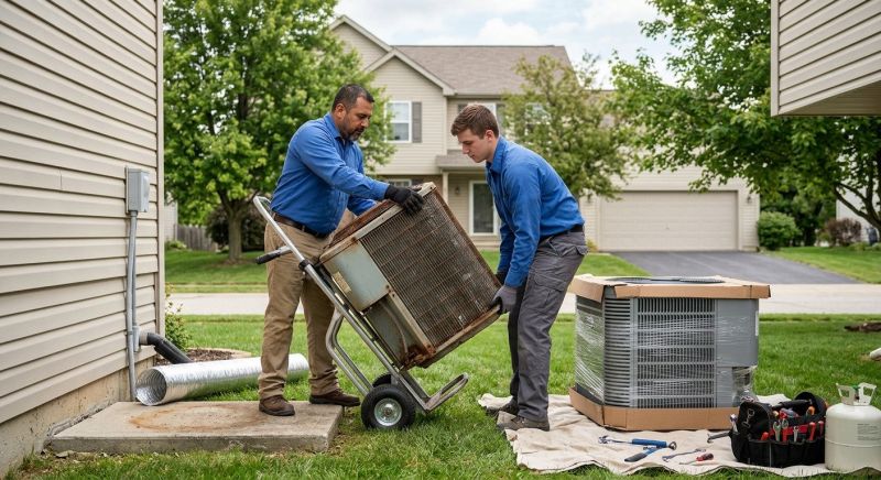Central Air Unit Replacement in Monmouth County, NJ