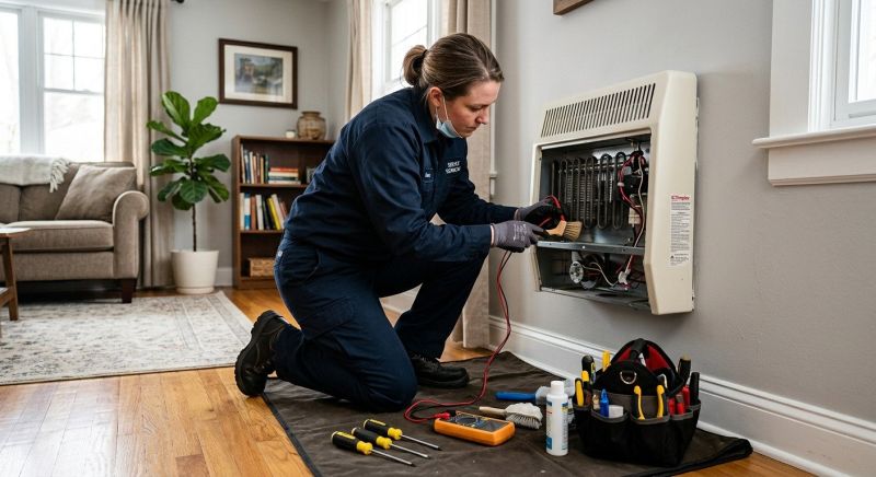 Wall Heating Installation in Monmouth County, NJ